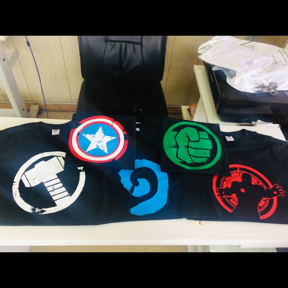 Super hero T-shirts